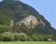 Puxer Loch und Schallaun Höhlenburgruinen I